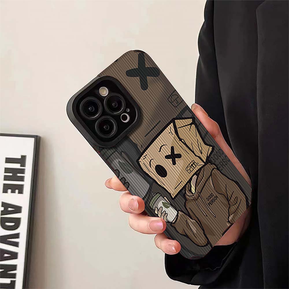 Premium Feeling Carton Man Case for iPhone | ZAKAPOP