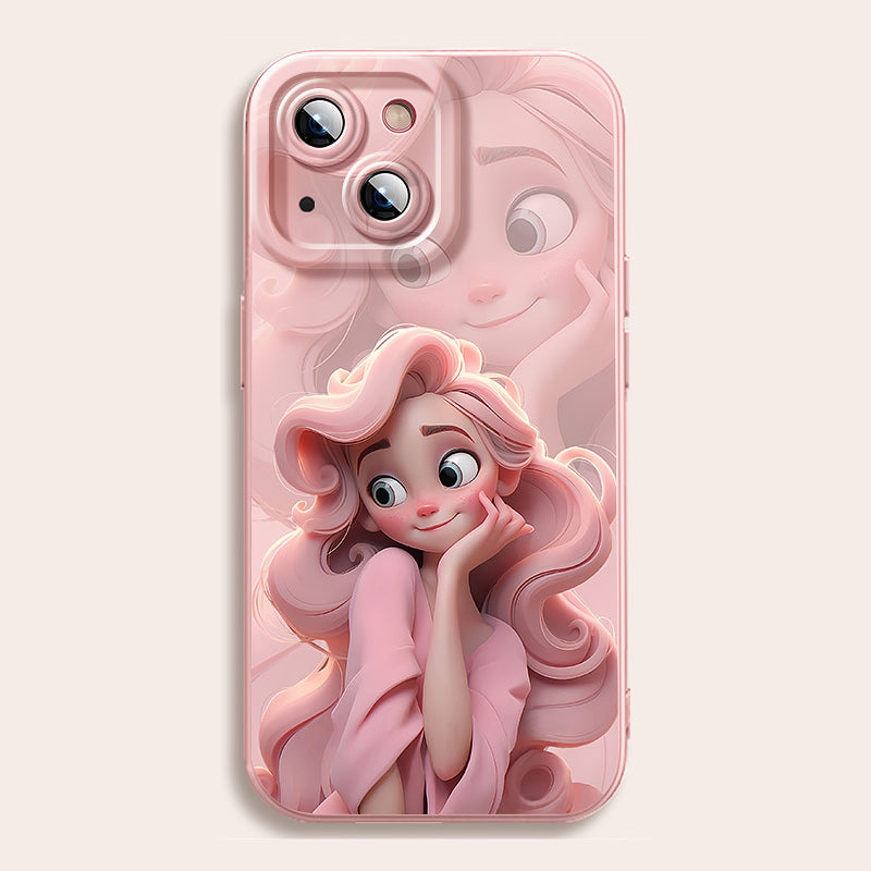 Cute Princess Series Soft Silicone Phone Case | ZAKAPOP