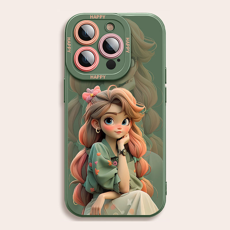 Cute Princess Series Soft Silicone Phone Case | ZAKAPOP