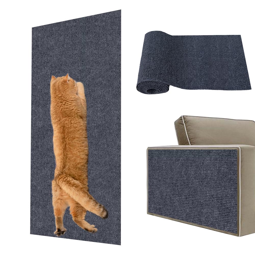 Self-adhesive Cat Scratcher Mat, Trimmable Cat Carpet | ZAKAPOP
