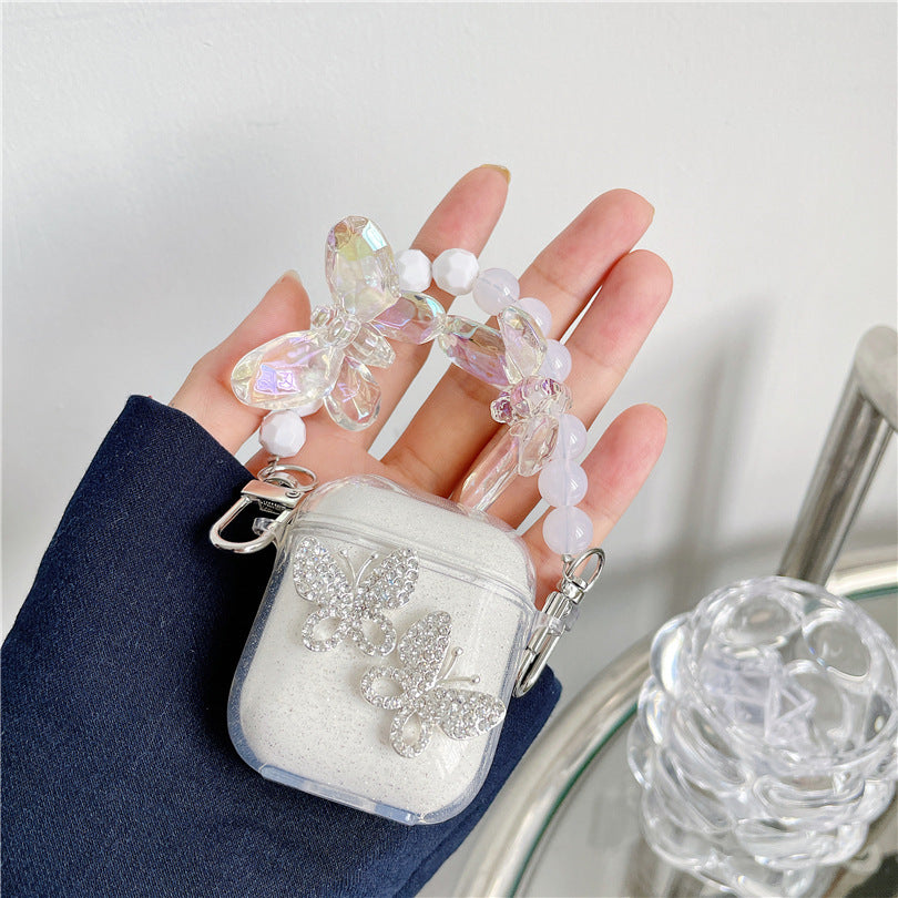 Shimmering Powder Diamond Butterfly For AirPods | ZAKAPOP