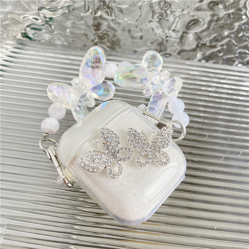 Shimmering Powder Diamond Butterfly For AirPods | ZAKAPOP