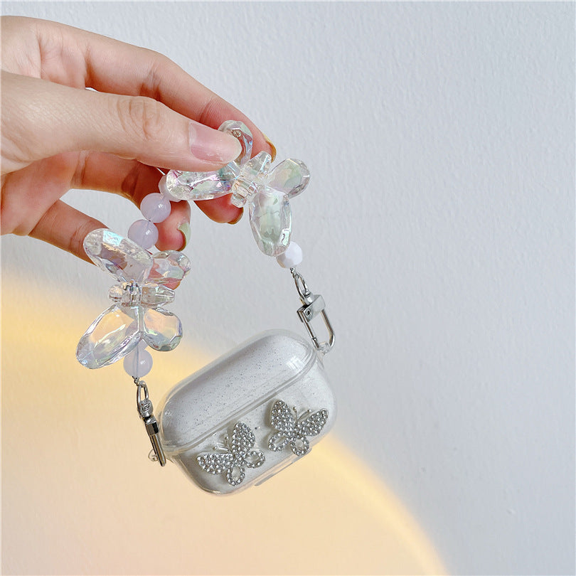 Shimmering Powder Diamond Butterfly For AirPods | ZAKAPOP