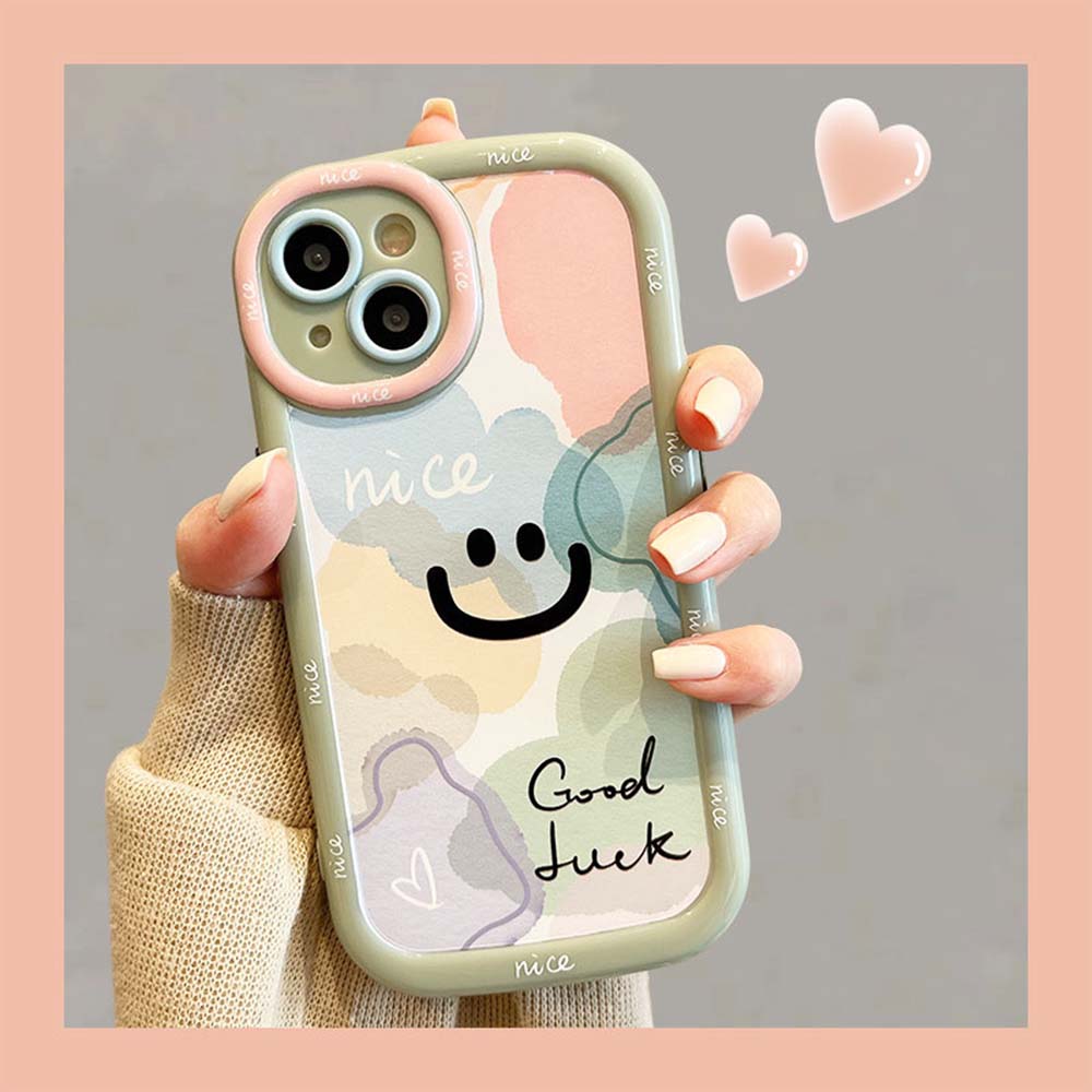 Smiley Face Print Mobile Phone Case | ZAKAPOP