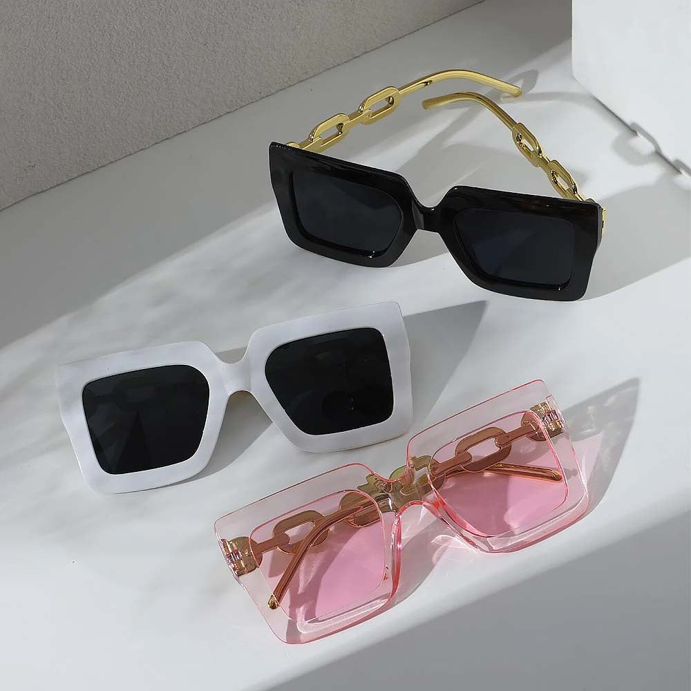 Square Beach Sunshade Fashion Sunglasses | ZAKAPOP