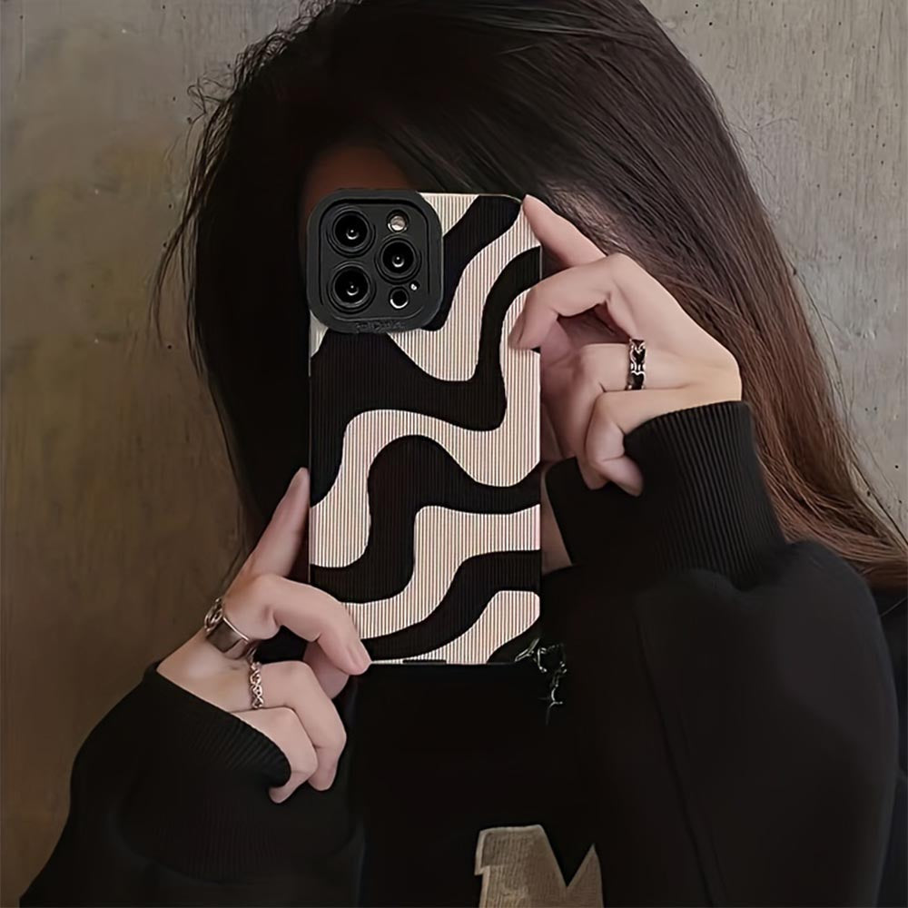 Unique Zebra Stripe Phone Case | ZAKAPOP