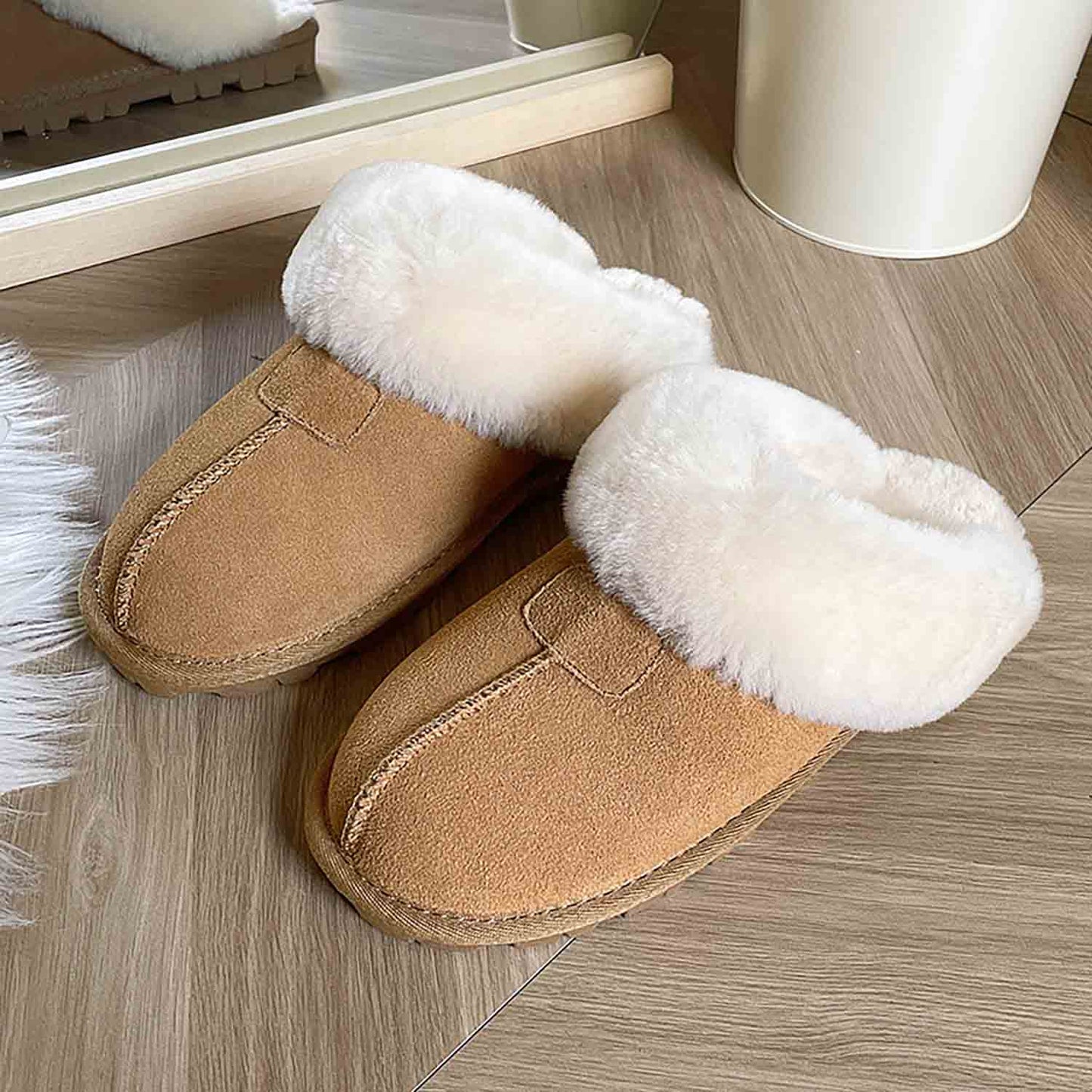 Women's Fashion Sheepskin Fur-Integrated Winter Snow Boots | ZAKAPOP