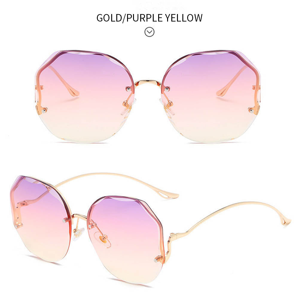Women's Stylish Vintage Oversized Square Gradient Sunglasses | ZAKAPOP