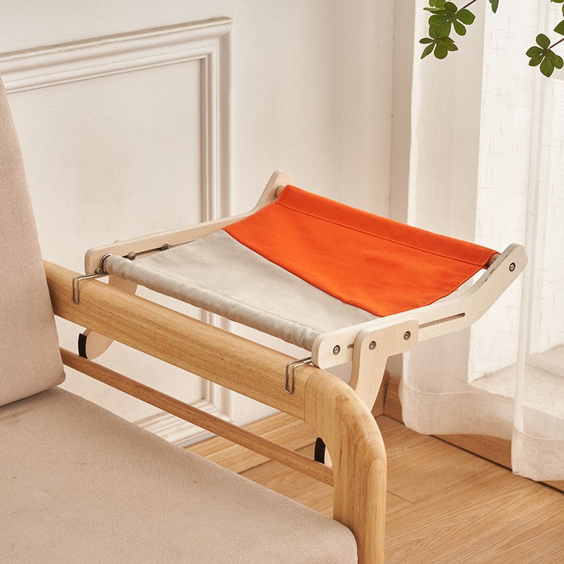 Wooden Cat Hammock for Window Bed | ZAKAPOP