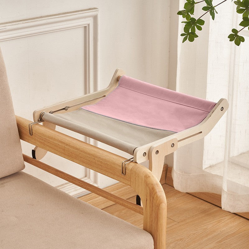 Wooden Cat Hammock for Window Bed | ZAKAPOP