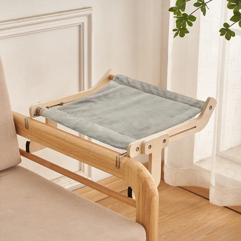 Wooden Cat Hammock for Window Bed | ZAKAPOP