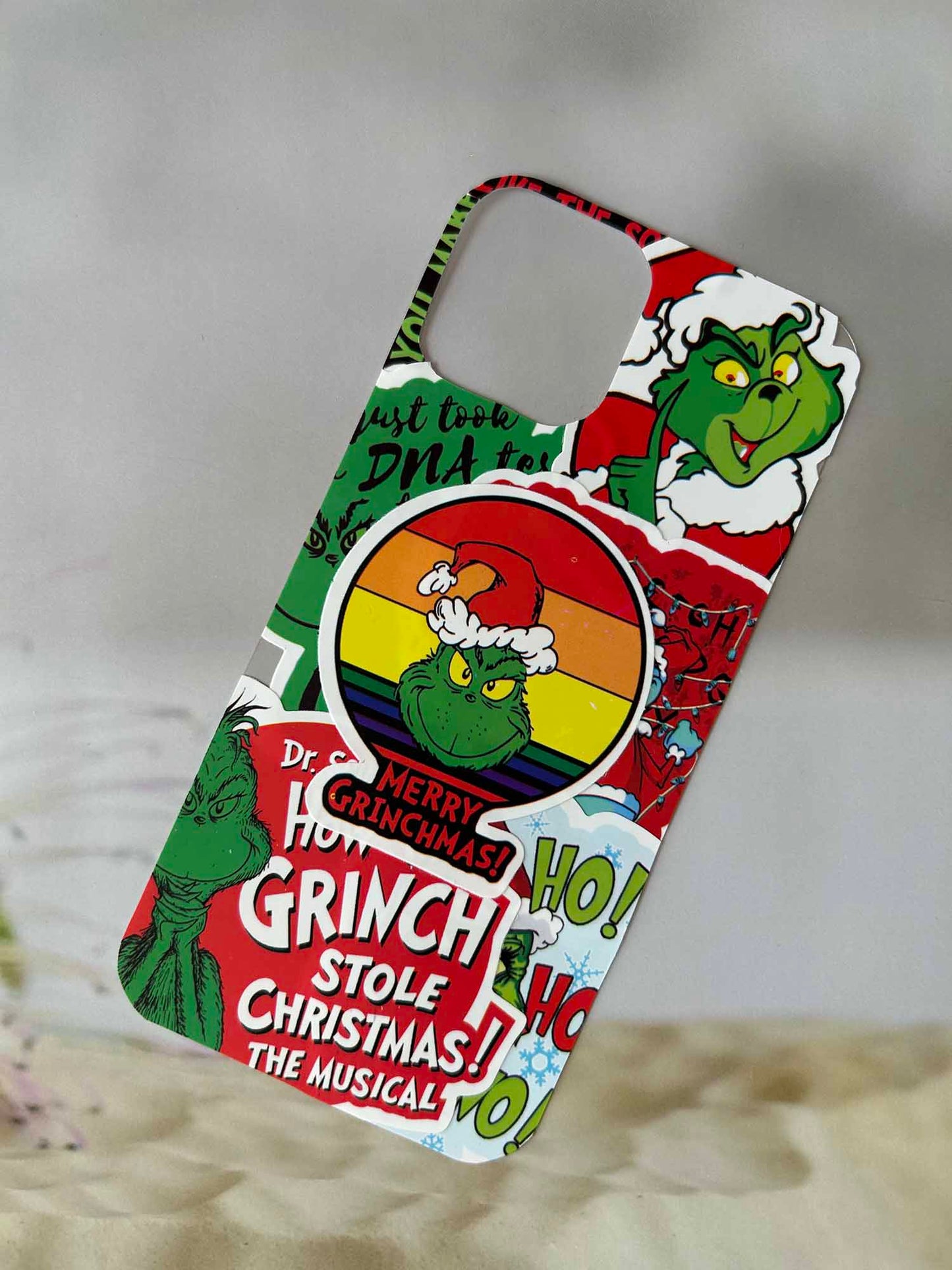 ZAKAPOP's Marry Grinchmas DIY Sticker Phone Case