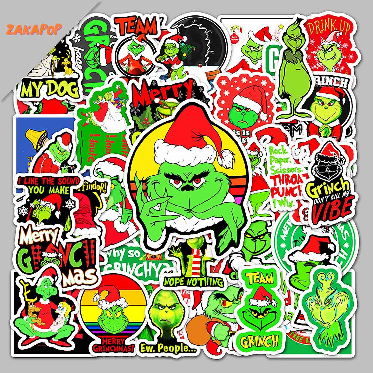 ZAKAPOP's Marry Grinchmas DIY Sticker Phone Case