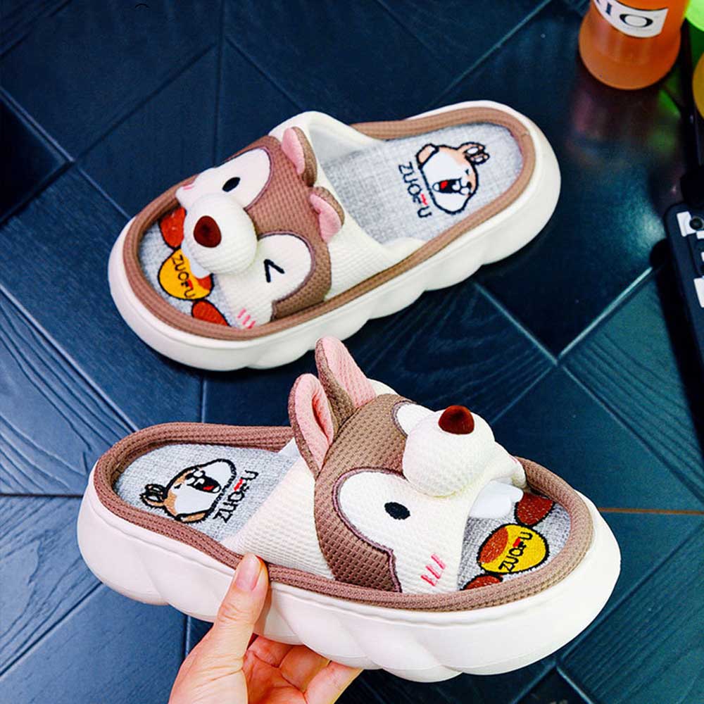 Cute Cartoon Thick Sole Animals Slippers | ZAKAPOP