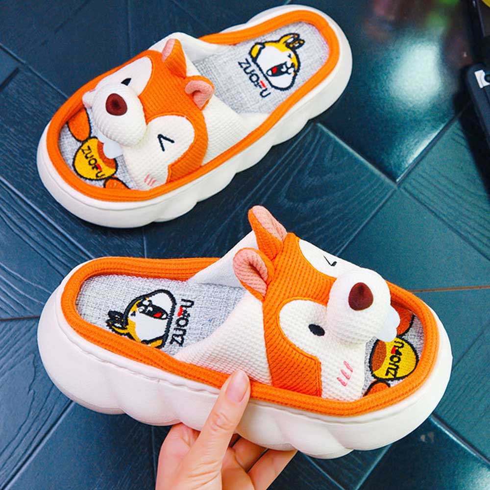 Cute Cartoon Thick Sole Animals Slippers | ZAKAPOP