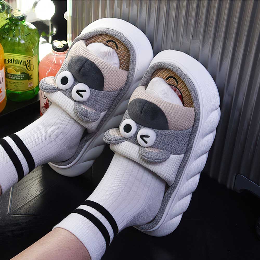 Cute Cartoon Thick Sole Animals Slippers | ZAKAPOP