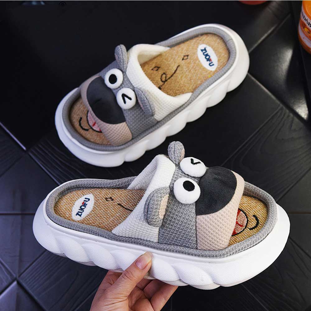 Cute Cartoon Thick Sole Animals Slippers | ZAKAPOP