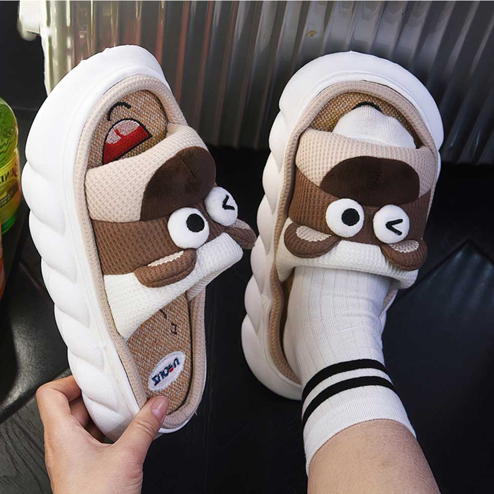 Cute Cartoon Thick Sole Animals Slippers | ZAKAPOP