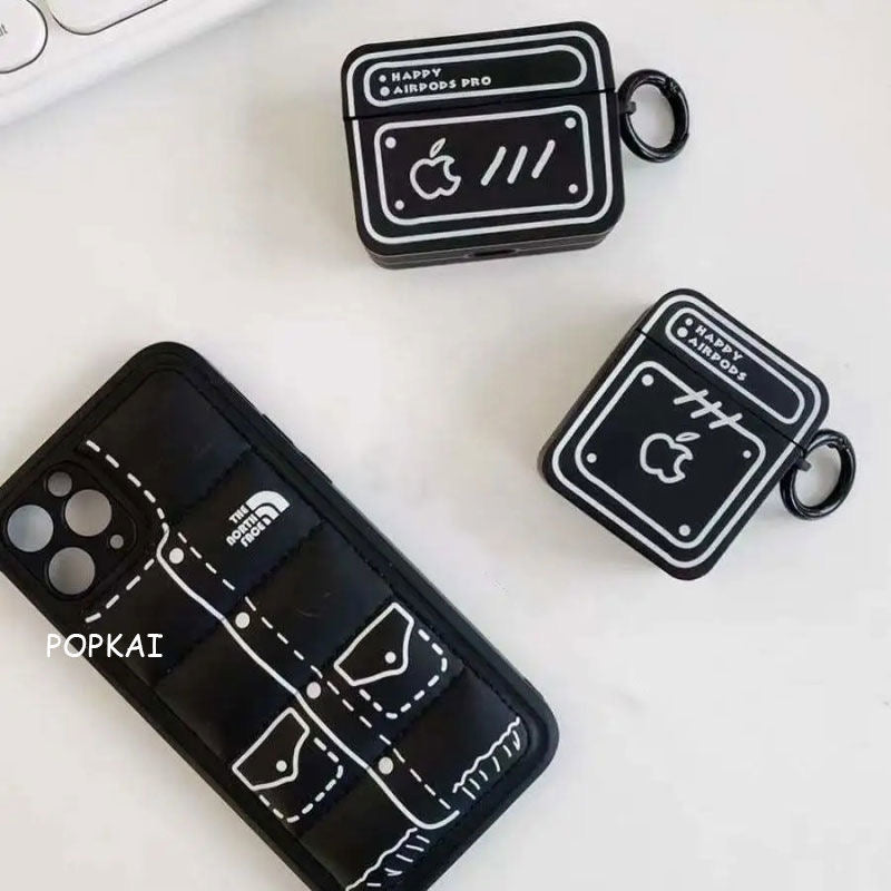 Simple Cute Case For AirPods with Keychain | ZAKAPOP