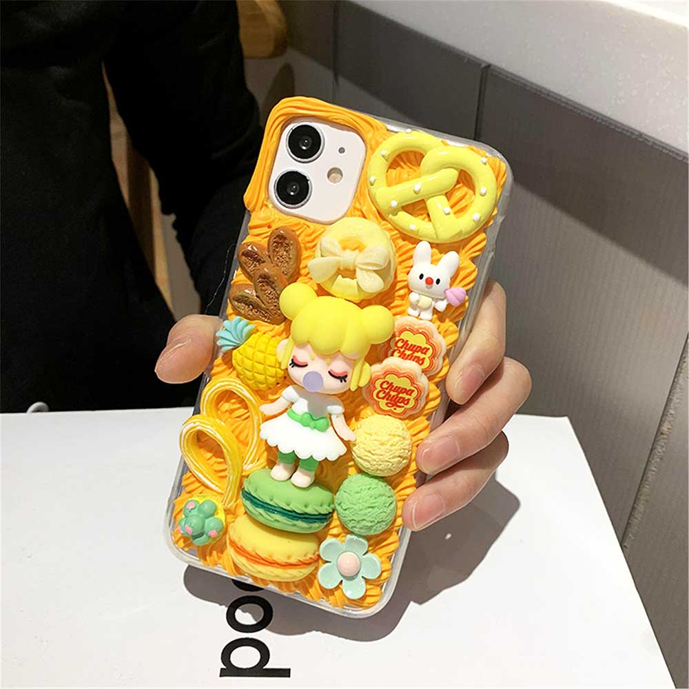 Handmade Nancy Miniature Food Cream Phone Case (Customizable) | ZAKAPOP