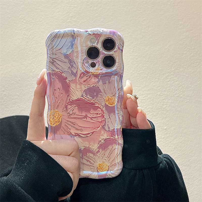 Retro Oil Painting Flower iPhone Case | ZAKAPOP